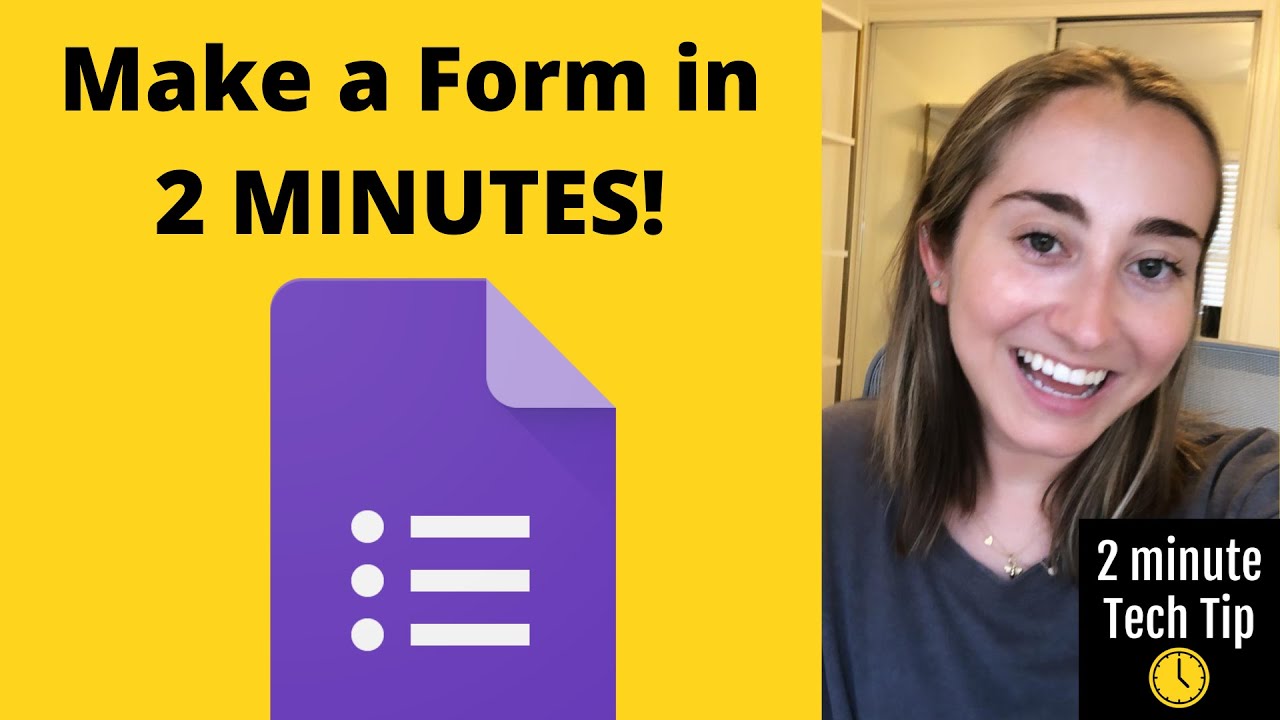 How to Check In and Support Student SEL Needs with Google Forms (2 Minute Tech Tip!)