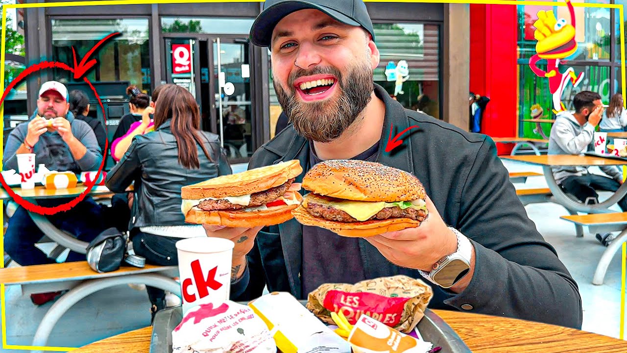 PRIMEIRA VEZ PROVANDO UM FASTFOOD EUROPEU: SUPERA O AMERICANO?