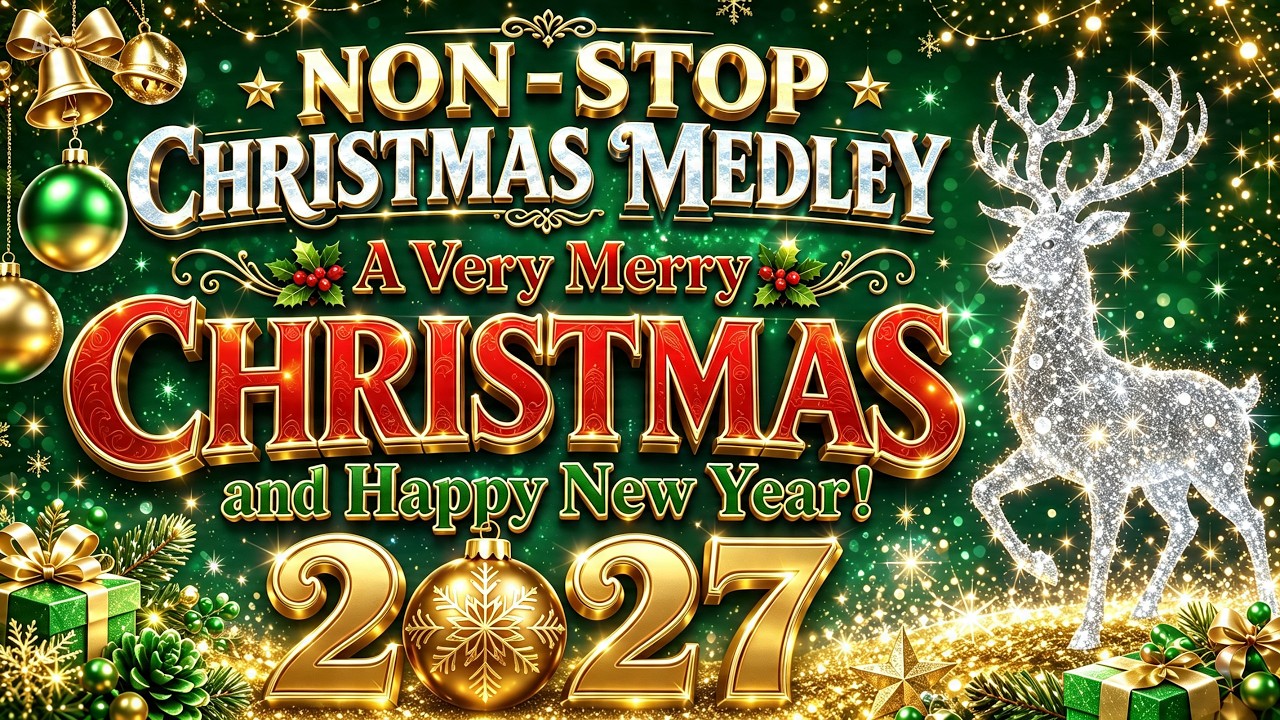 Greatest Nonstop Christmas Songs 🎄 Christmas Songs Medley 2027 🎄 Christmas Songs of All Time