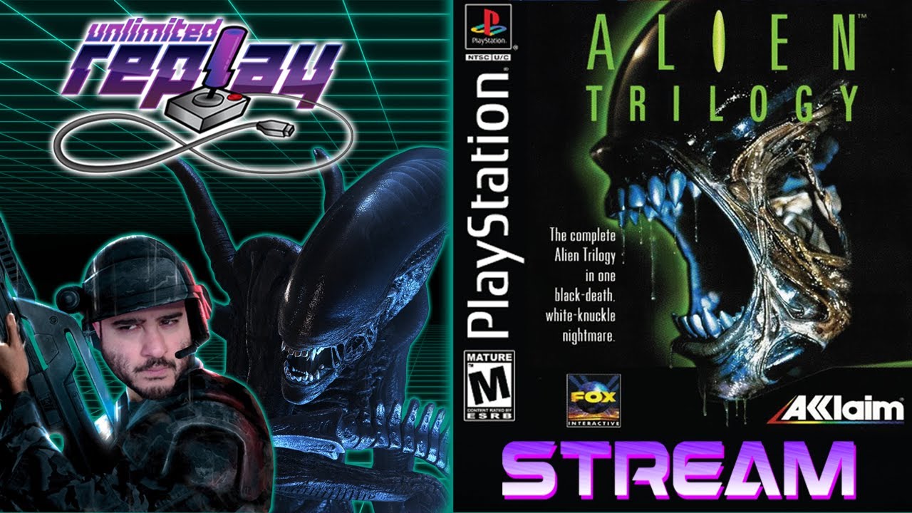 Alien Trilogy PS1 Stream | Ripley Is Unstoppable