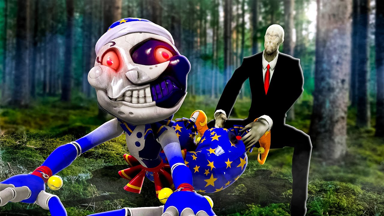 Sun and Moon Find SLENDER MAN in CHOO CHOO CHARLES