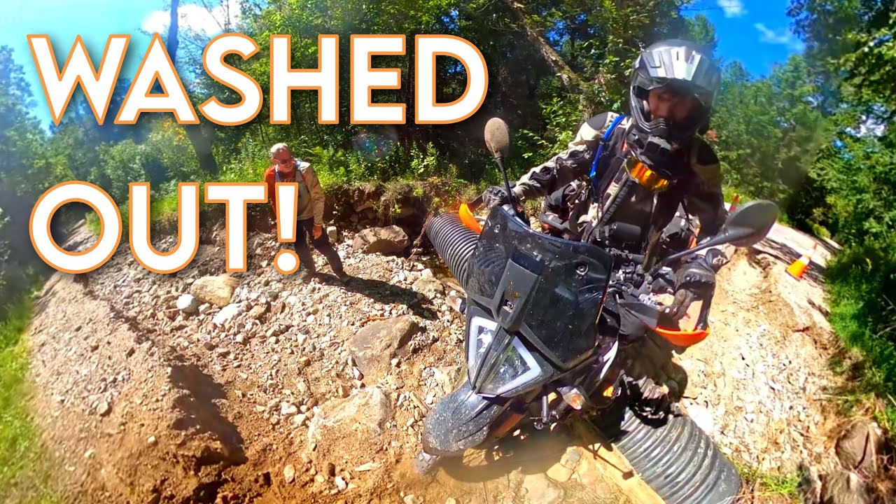 Hardest Roads Post-Flood Vermont on NEBDR - Sections 4-5 Backcountry Discovery Route