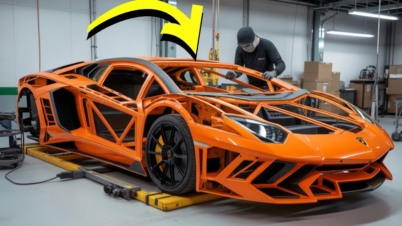 Homemade Lamborghini Build | Full Production Process from Start to Finish