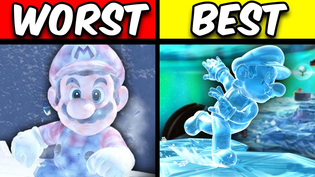 Какой уровень снега ЛУЧШИЙ в 3D Mario?
