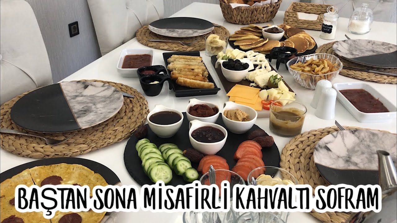 BAŞTAN SONA MİSAFİRLİ KAHVALTI SOFRAM | KAHVALTI TARİFLERİ | BABAANNEMİZ VEFAT ETTİ 😓🤲🏻