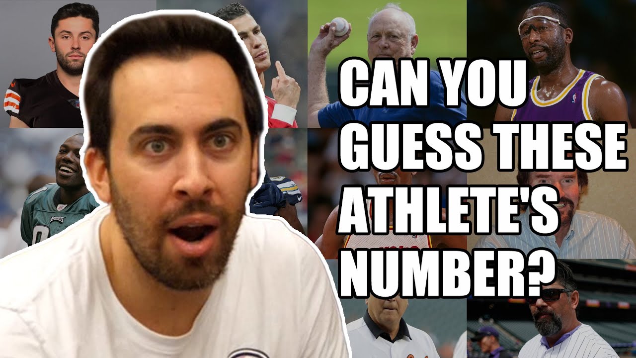 Guessing Athletes' Jersey Numbers! | Lumberlend | Name Their Number