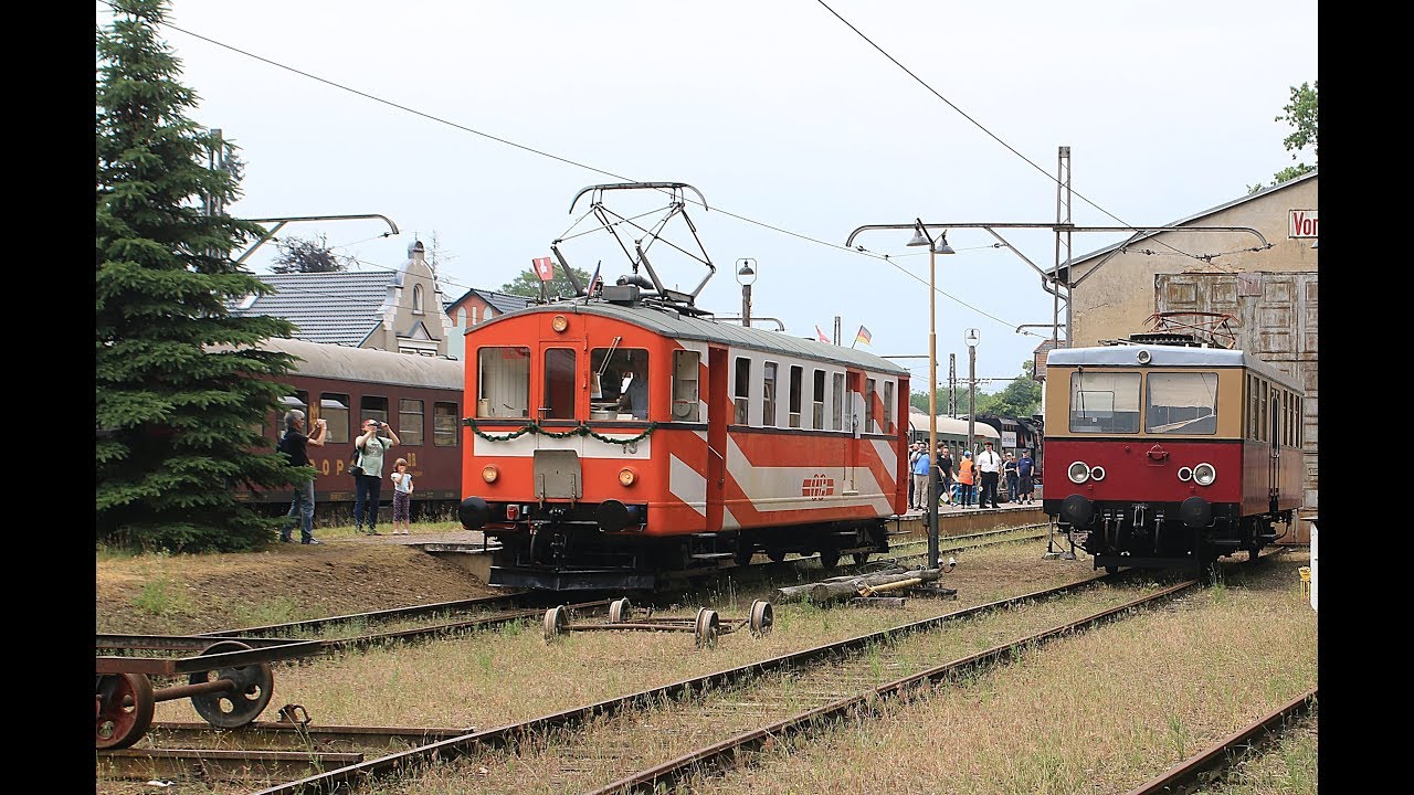 Inbetriebnahme Triebwagen BDe 4/4 Nr. 13 Buckow Kleinbahn 02.06.2018