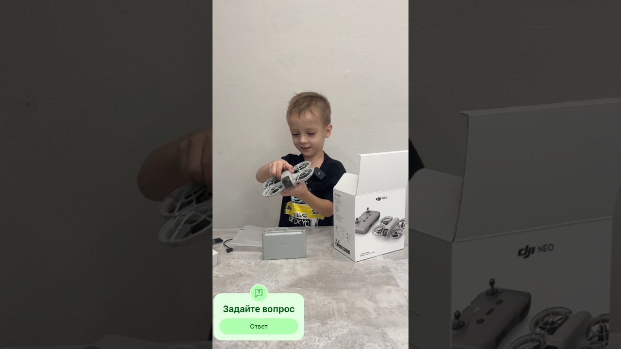 DJI Neo Fly More Combo #dji #neo #дети #unboxing #распаковка #fpvdrone #gadgets #kids #flymorecombo