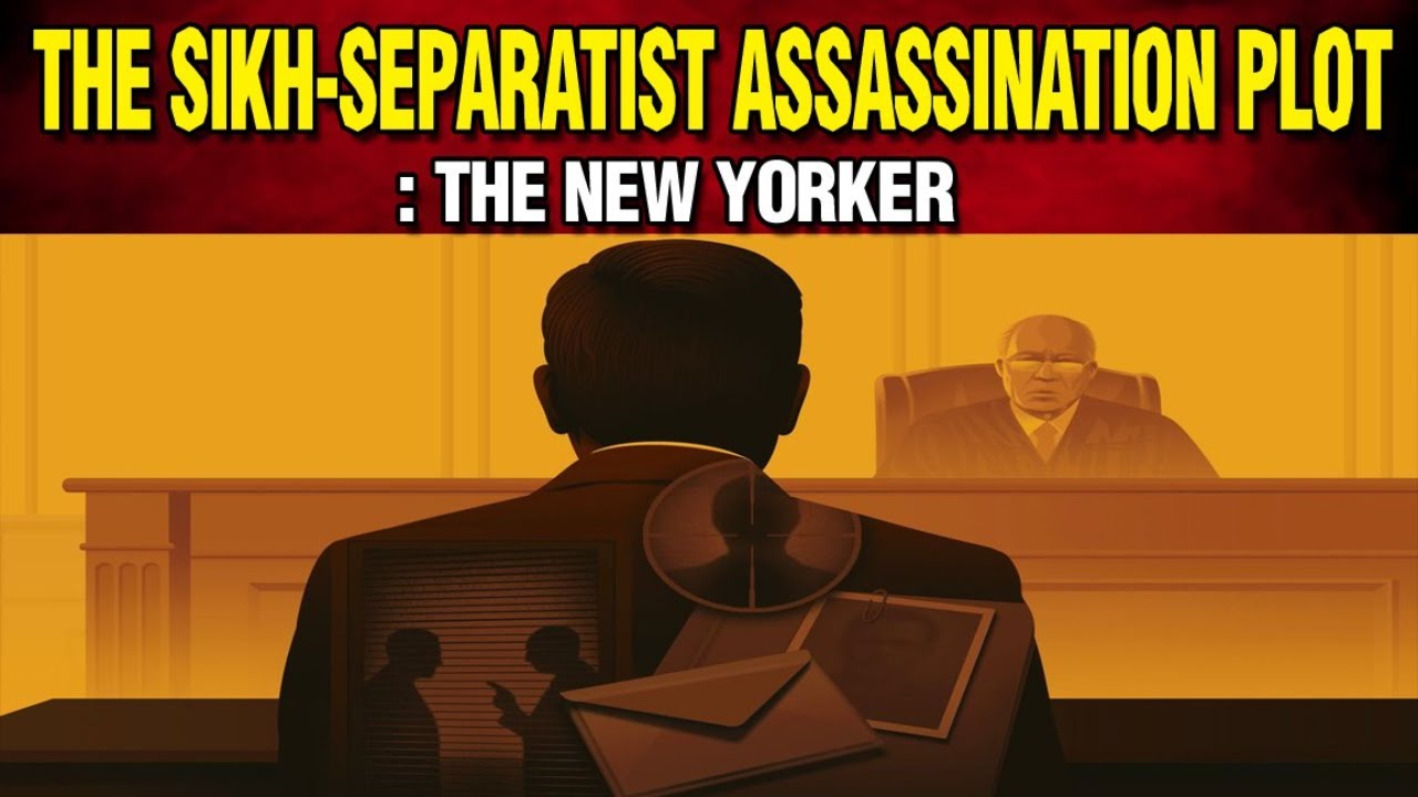 LIVE : 20-11-25 | THE SIKH-SEPARATIST ASSASSINATION PLOT : THE NEW YORKER | CURRENT AFFAIRS