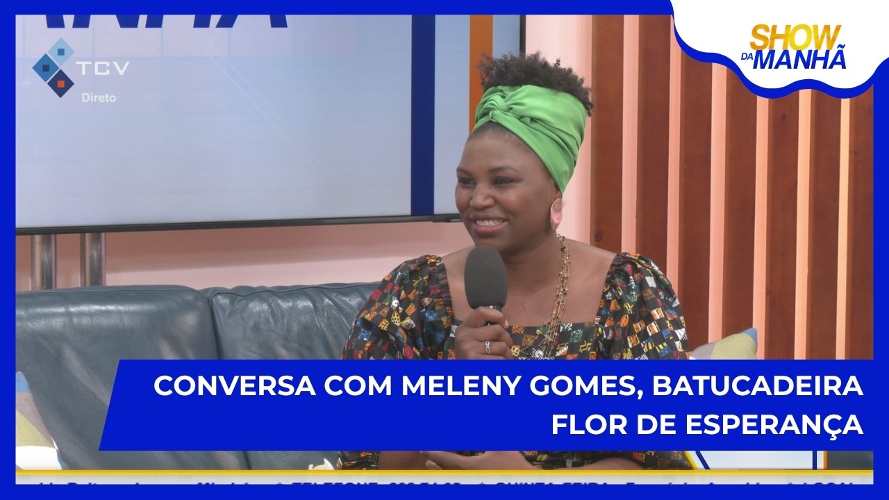 Show da Manhã:  Conversa com Meleny Gomes, Batucadeira Flor de Esperança