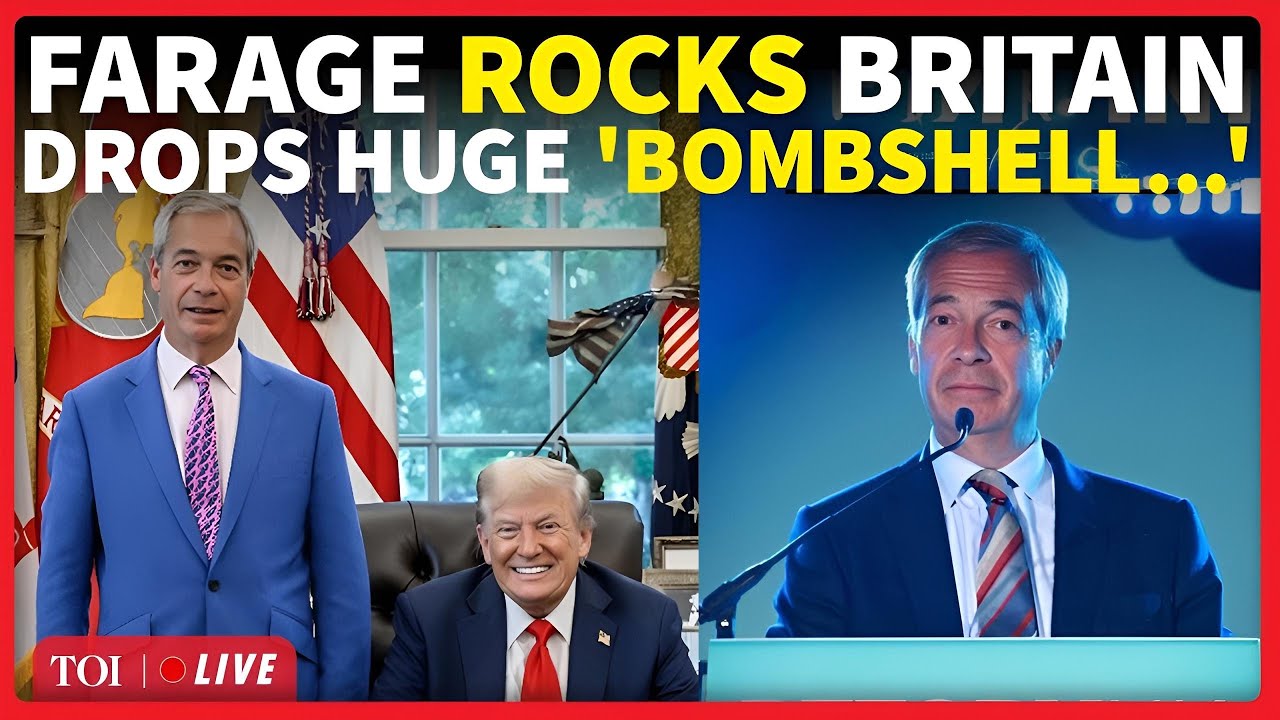 Nigel Farage Speech LIVE: Reform UK Party Conference On Big Political Move After Returning From USA