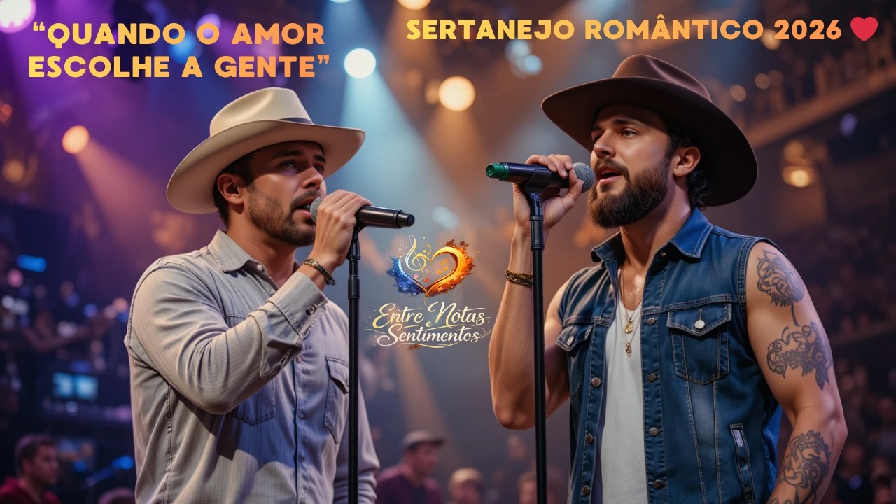 Quando o Amor Escolhe a Gente | Sertanejo Romântico 2026 ❤️ Música Nova Apaixonante