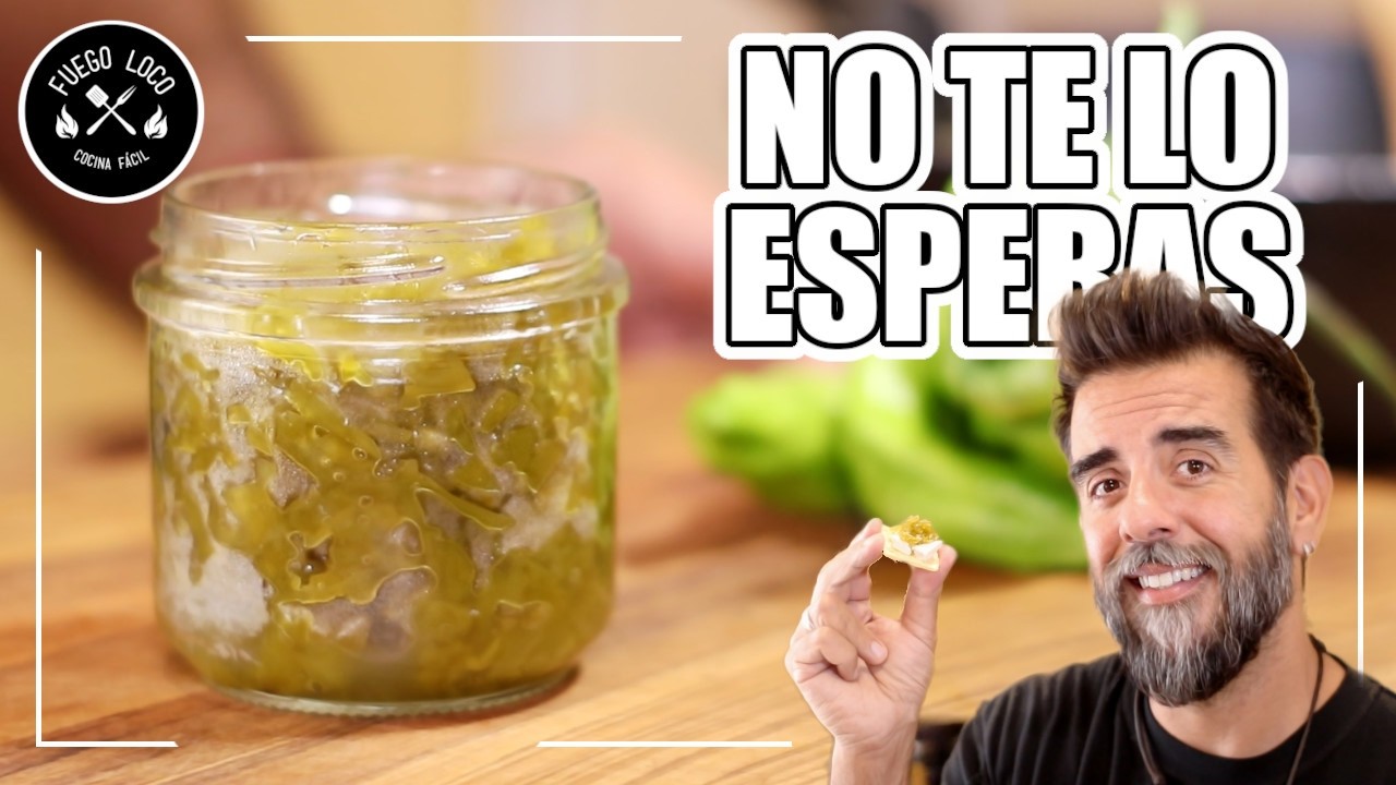 R&Aacute;PIDA Mermelada de PIMIENTOS Solo 3 Ingredientes | Sabor brutal y 1000 Usos
