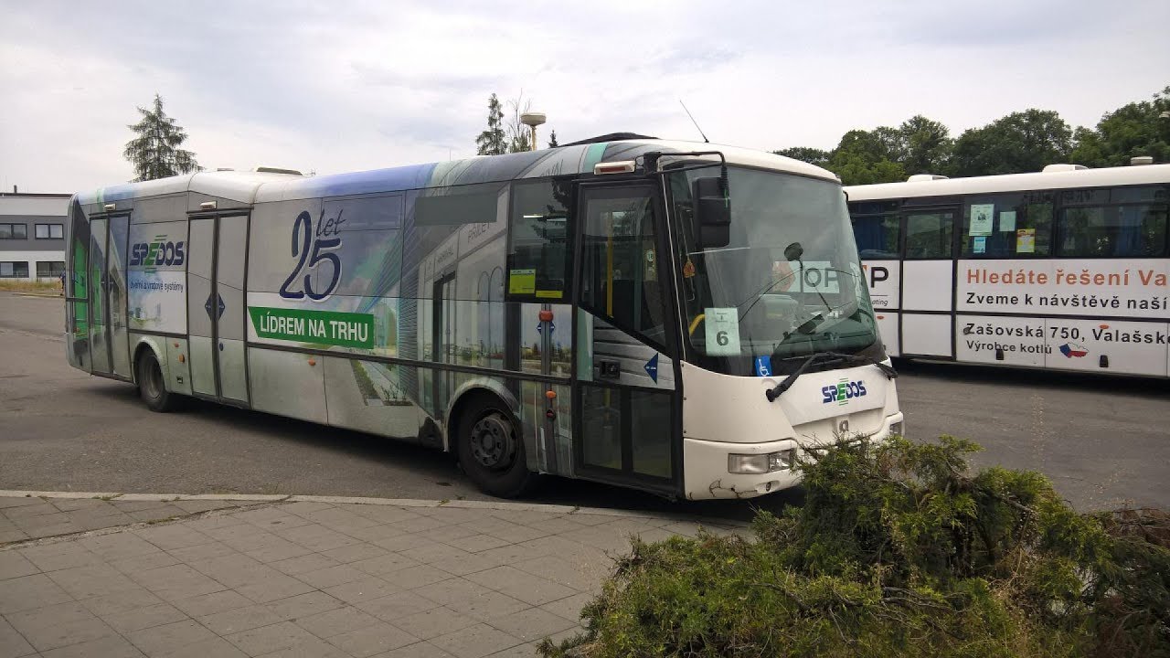 Jízda autobusem SOR BN 12 Linka 3 Bynina.točna-Podlesí.točna Čsad Vsetín