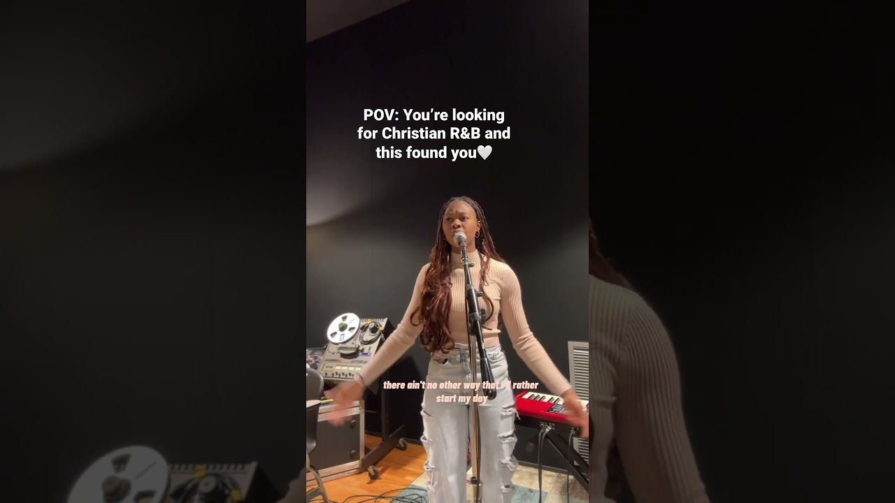 Who knew Christian R&B sounded this good🔥🙌🏾 #singersongwriter #performance #christiansongs #cejae