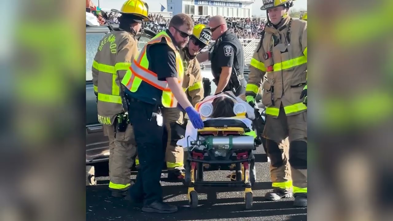 EMS Mock Extraction at Brentwood High School