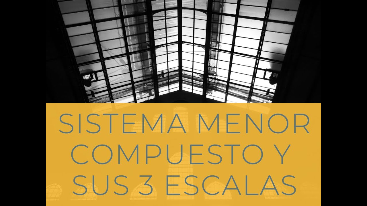Tonalidad Menor y las 3 Escalas Menores (natural, armónica y melódica)