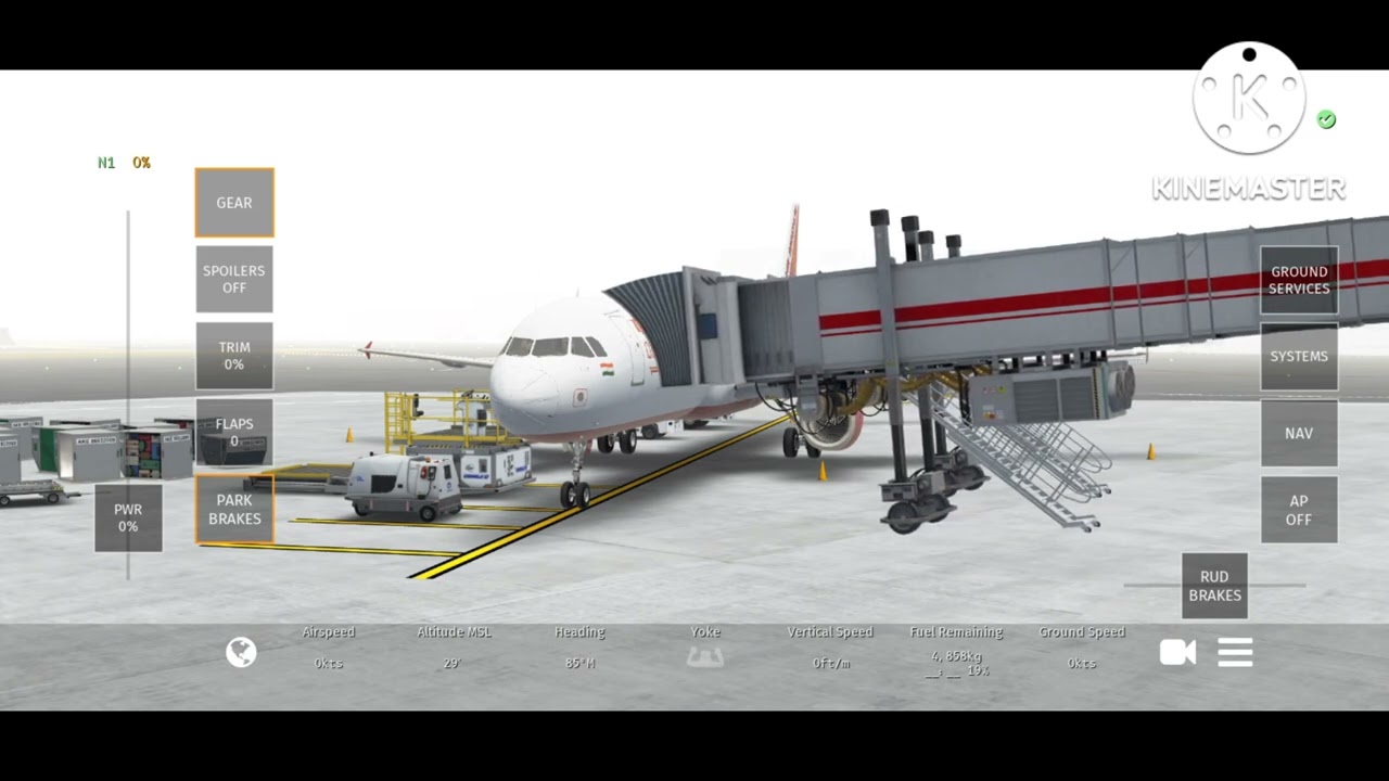 AIRINDIA A321 LANDING IN SINGAPORE(LOW VISIBILITY) INFINITE FLIGHT SIM