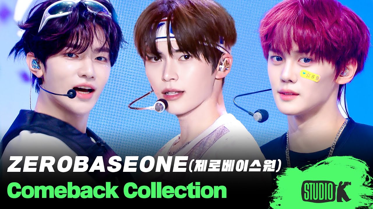 제베원이 하면 ICONIK💙 데뷔곡 'In Bloom'부터 'SLAM DUNK'까지 제로베이스원 무대 몰아보기 | ZEROBASEONE Stage Compilation