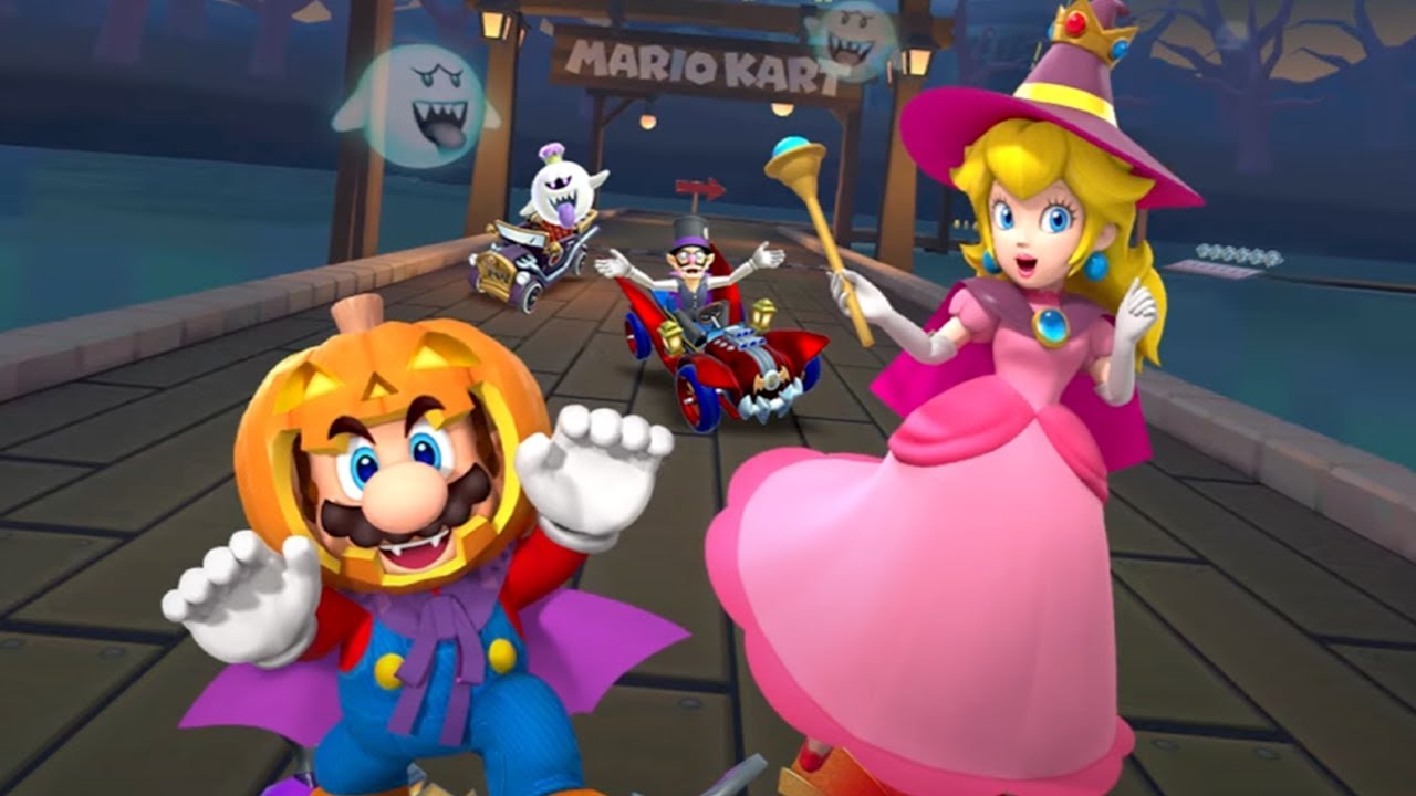 Mario Kart Tour - Halloween Tour 2023 (All Cups)