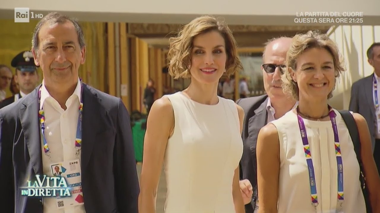 Letizia Ortiz e Kate Middleton, è sfida di look - La Vita in Diretta 30/05/2017