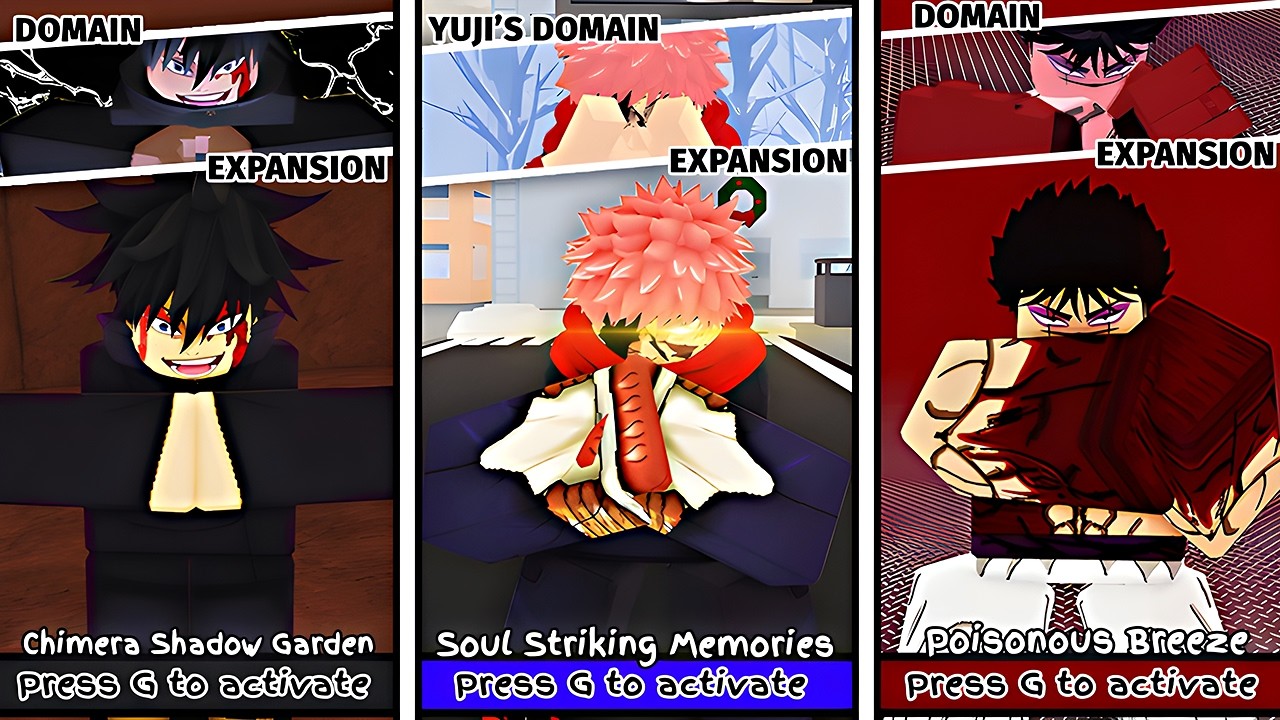 What If These Characters Had DOMAIN EXPANSIONS in Jujutsu Shenanigans
