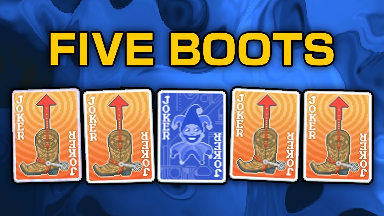 Getting 5 Boots in One Run