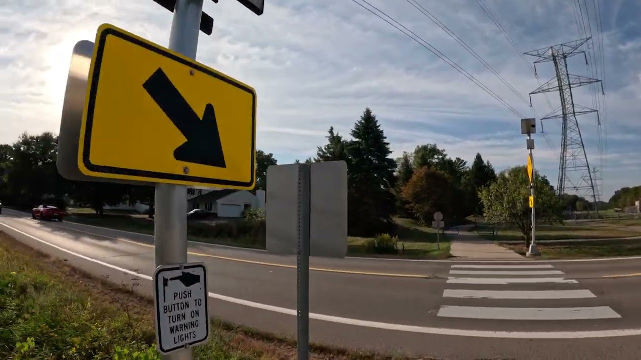 Traveling a Corridor: Biking in Novi