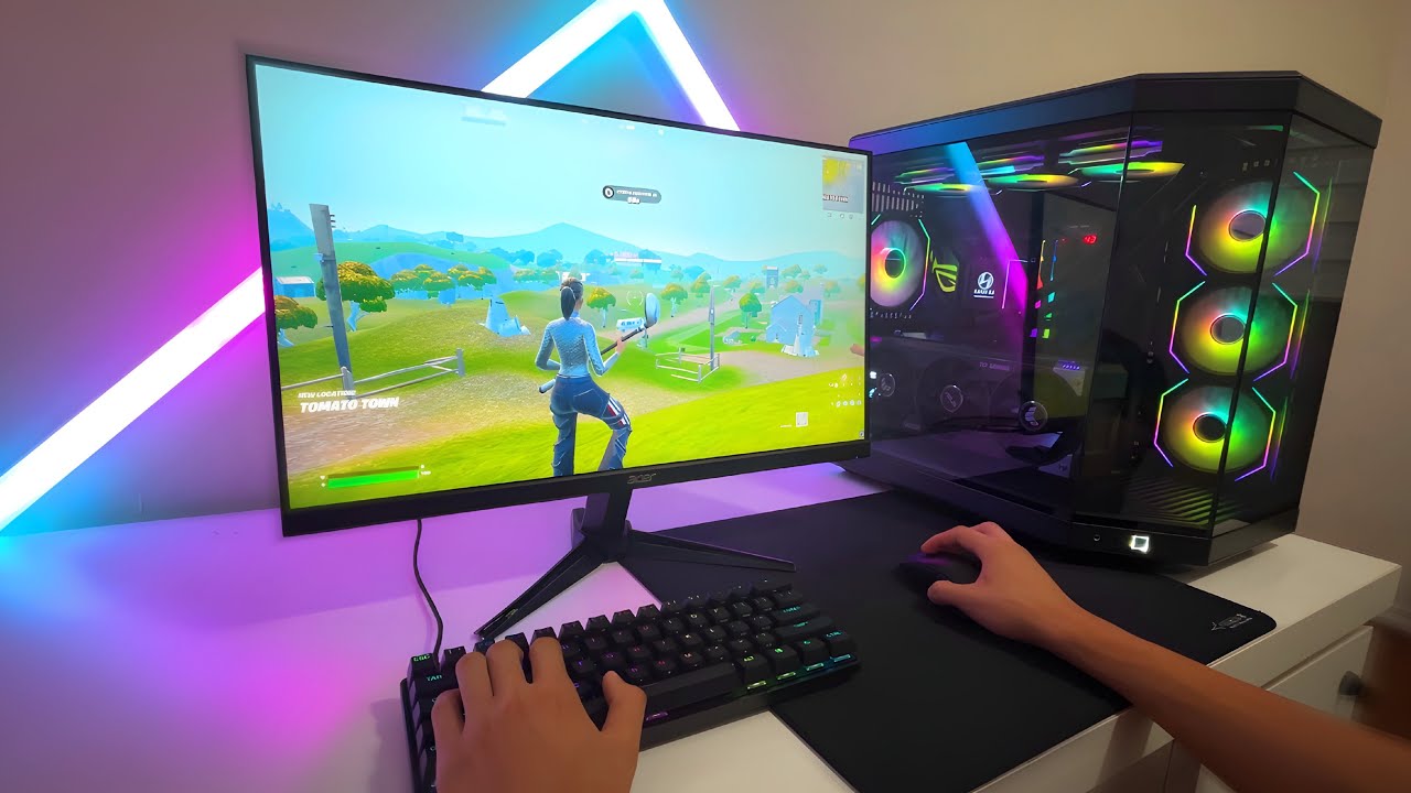I Bought a FNCS Winner Gaming Setup