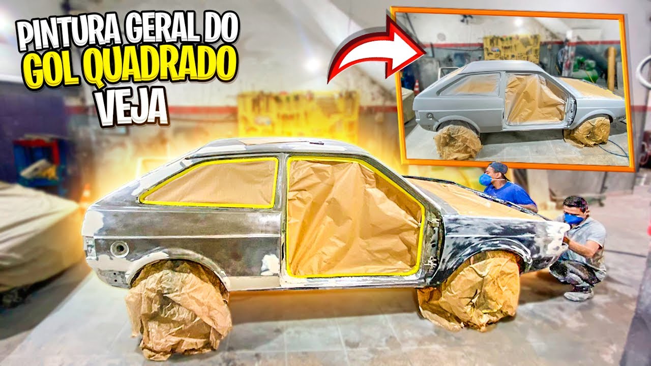 PINTURA GERAL DO GOL QUADRADO