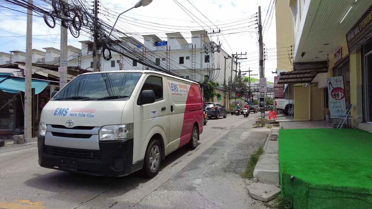 [4K] Pattaya Walk, Big C Extra, Nirun Condo, Beach Road, Pattaya Klang, Soi Buakhao