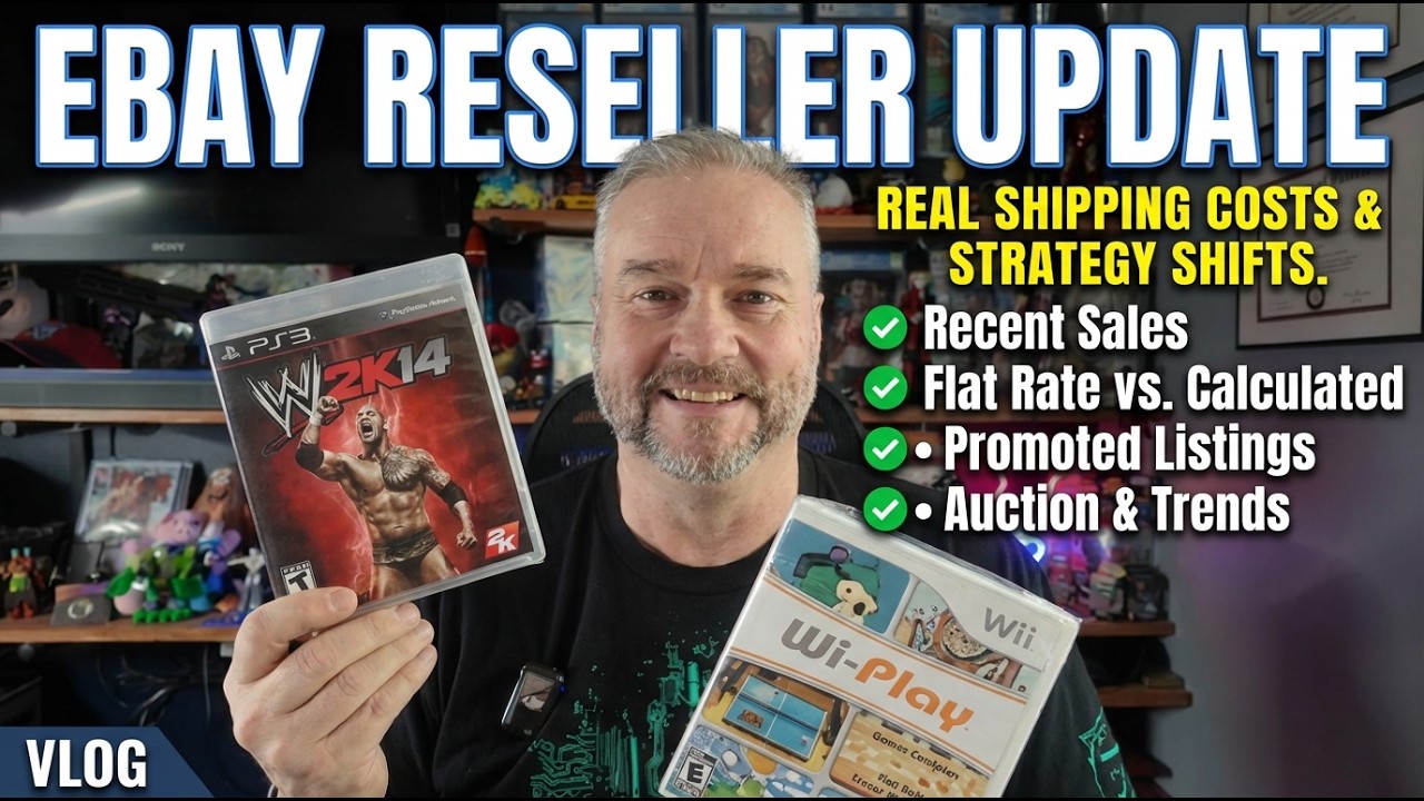 eBay Reseller Update | Shipping Costs Reality Check & What Sold This Week!