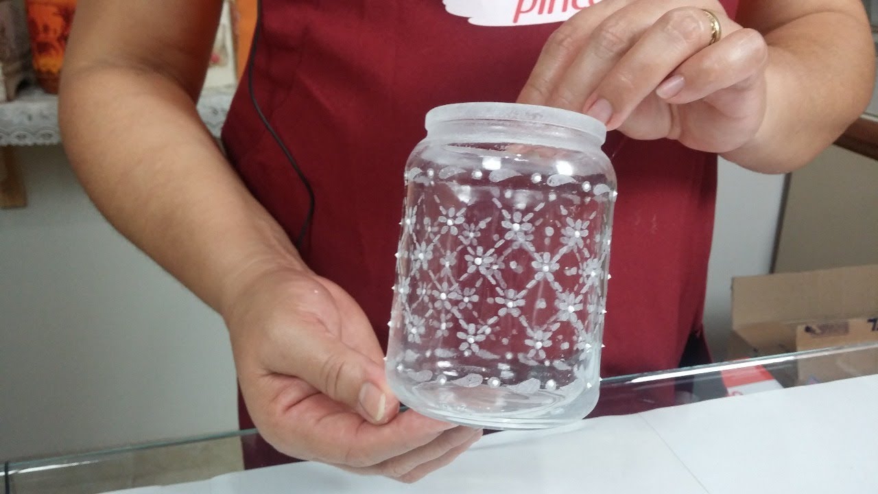 DIY Vidro jateado 1