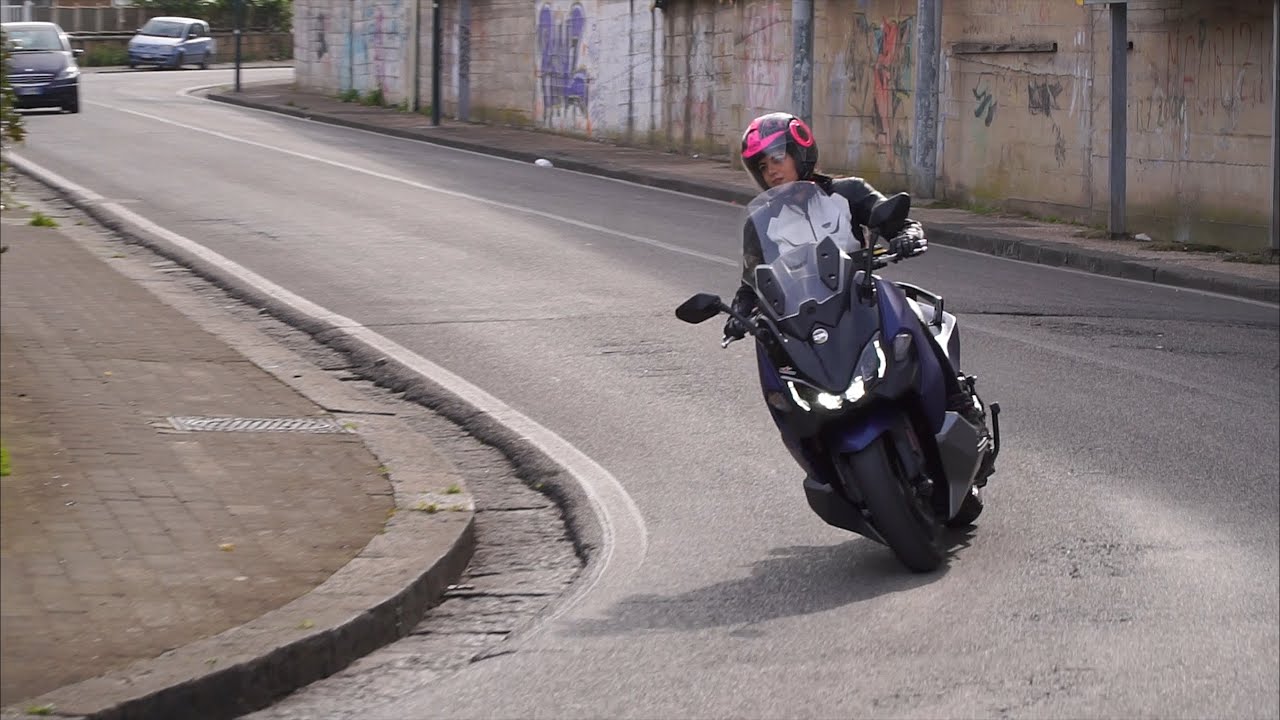 MAXSYM TL 500 | test di Lucia Damiata con BALDINI MOTOMANIA Napoli