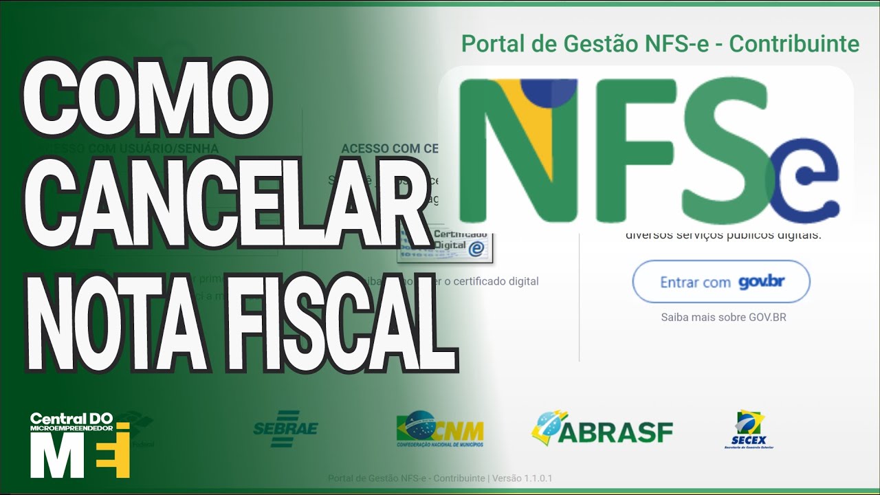 COMO CANCELAR SUBSTITUIR A NOTA DE SERVI&Ccedil;O DO MEI? [NFS-e MEI 2023]