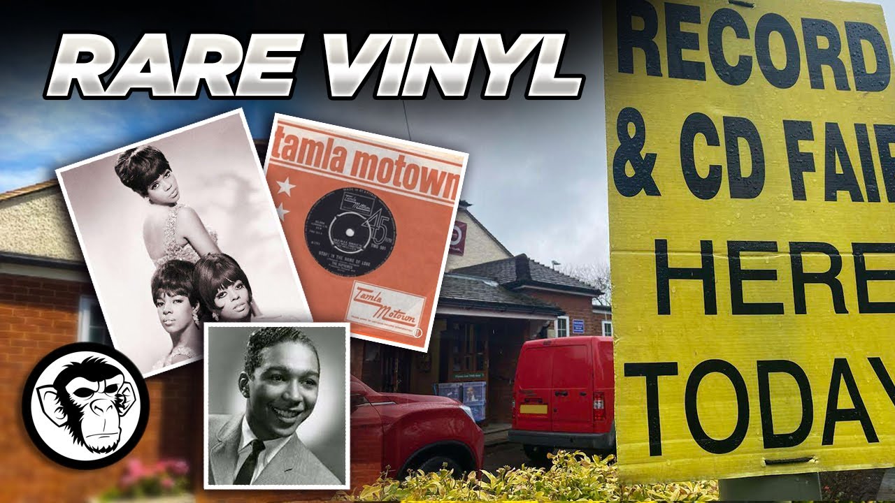 Редкие виниловые пластинки на ярмарке Ashtead Record Fair - синглы Tamla Motown 🎶