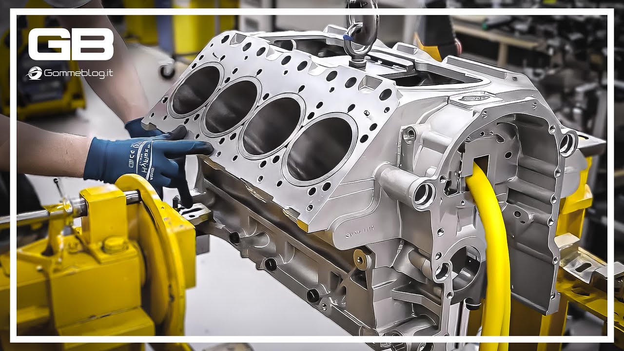 V8 ENGINE - сборочный конвейер автомобильного завода