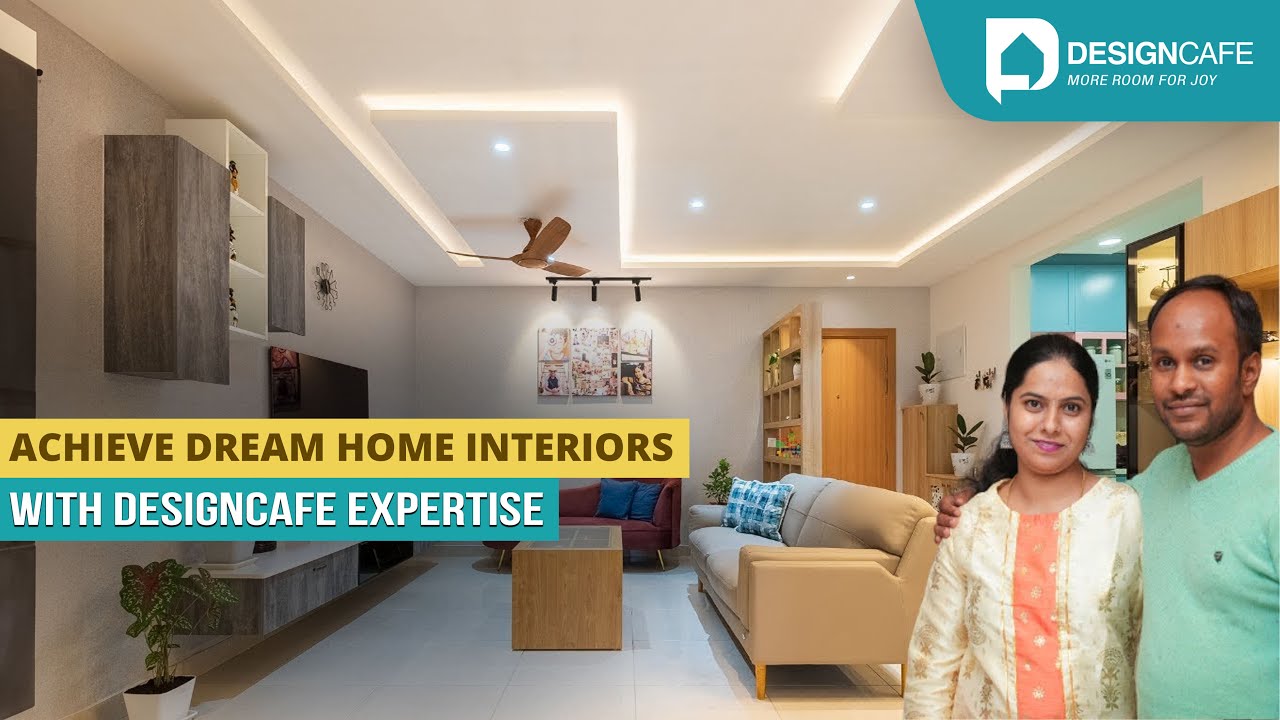 Inside Look: Why This Young Couple Trusts DESIGNCAFE for Home Interiors