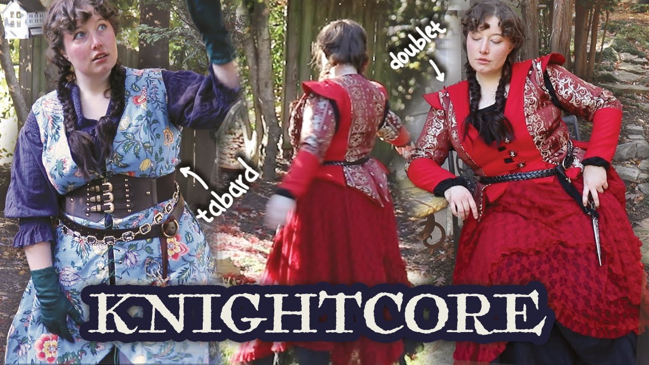 Sewing a Knightcore Tabard and Doublet (Renaissance & Medieval Inspired)