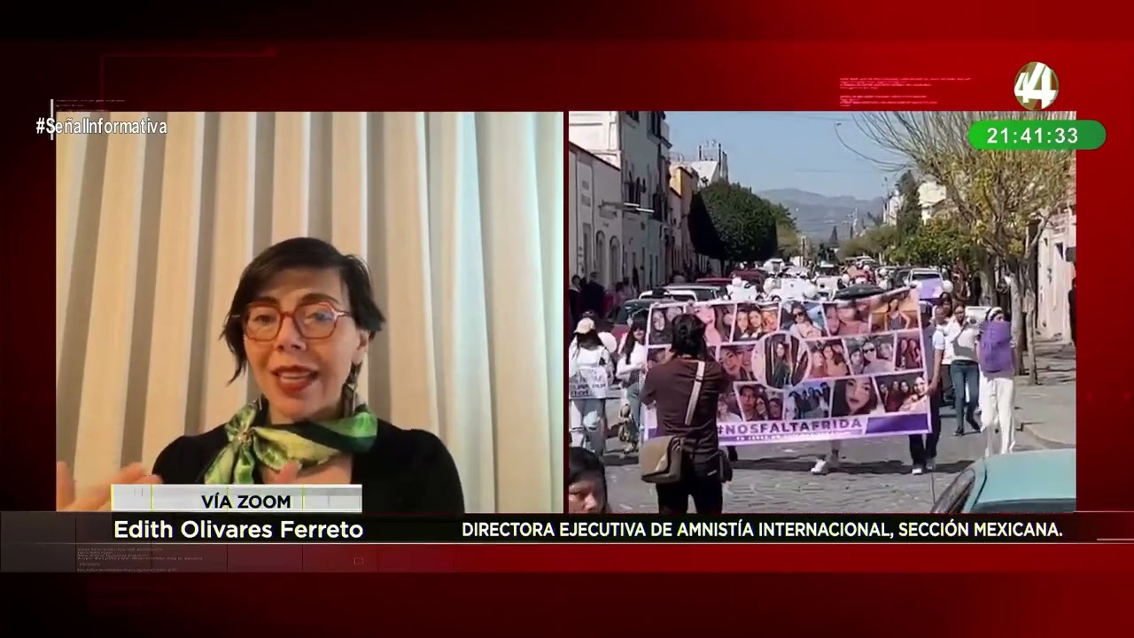 Edith Olivares Ferreto habla sobre el rechazo de la CNDH a acciones de la ONU por desapariciones