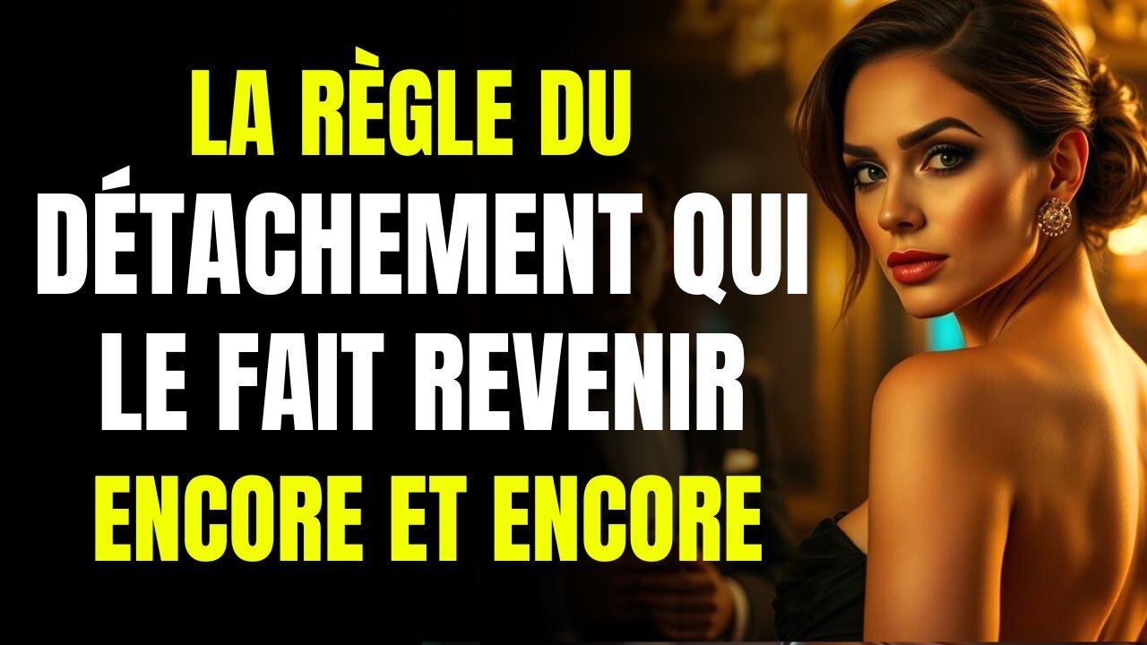 Elle reviendra en courant quand tu auras maîtrisé cette règle du détachement | Stoïcisme