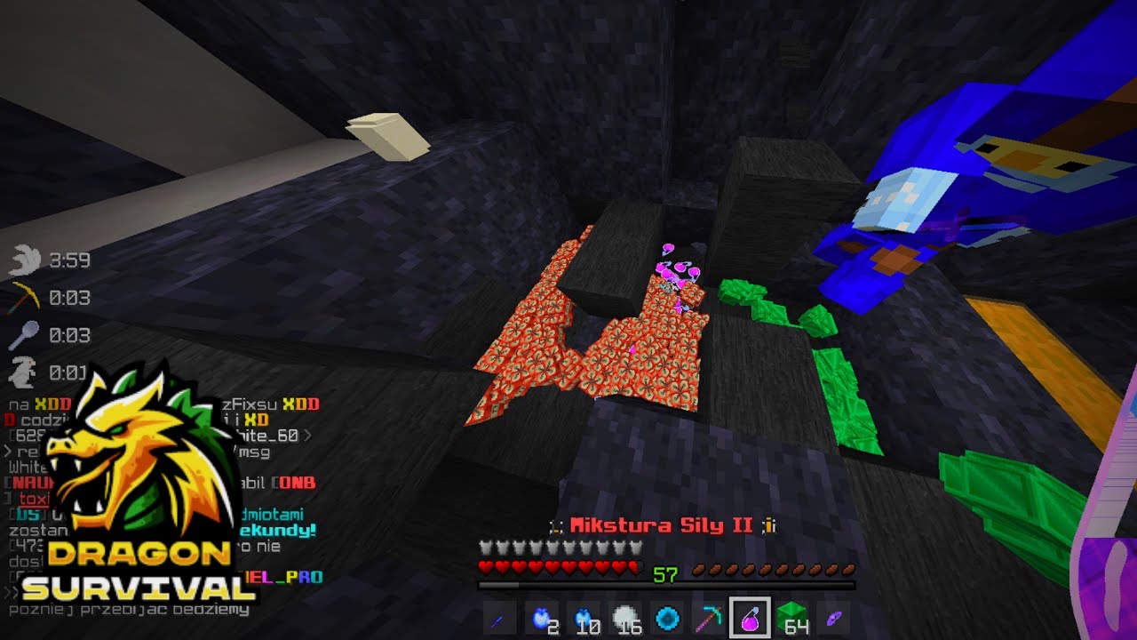 WBITA I PRZEBITA DO GILDI  NA SERWERZE W MINECRAFT NA DRAGON-SURVIVAL.EU