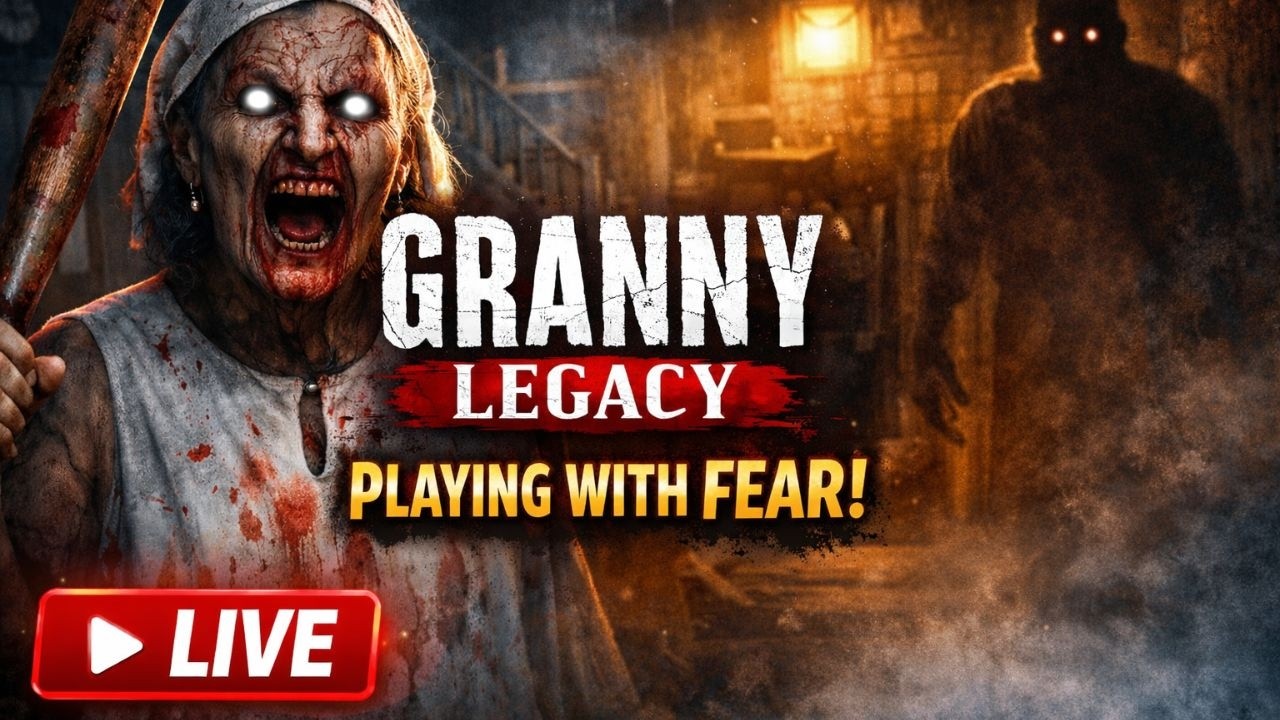 Granny Live! Intense 🔥Escape Room Gameplay || Granny Jumpscares! ||granny legacy #granny #live