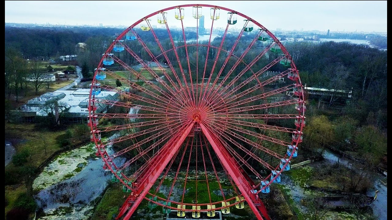 Europe's Biggest Abandoned Fun Park 2018 - DJI Mavic Drone - Spree Park | Vlog 3