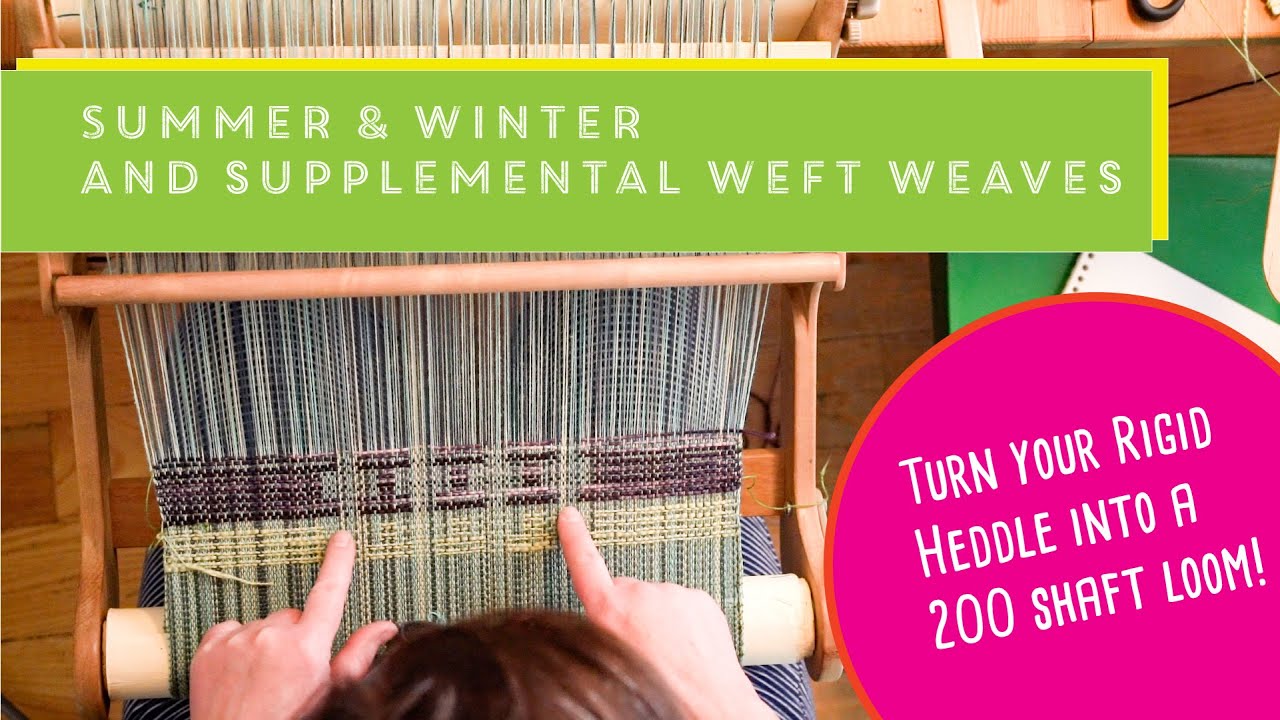 Weaving without Boundaries: Summer and Winter Weaving on a Rigid Heddle Loom - How to