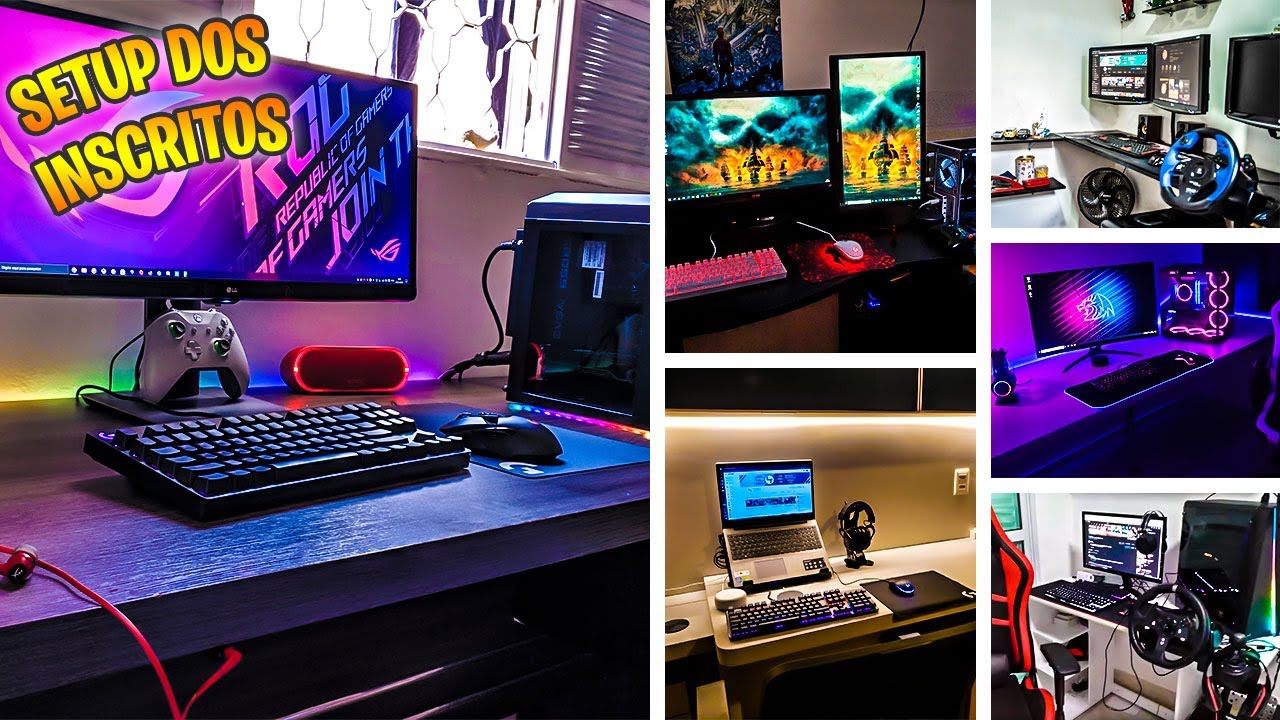 A EVOLUÇÃO DE UM SETUP HUMILDE - Setup dos inscritos