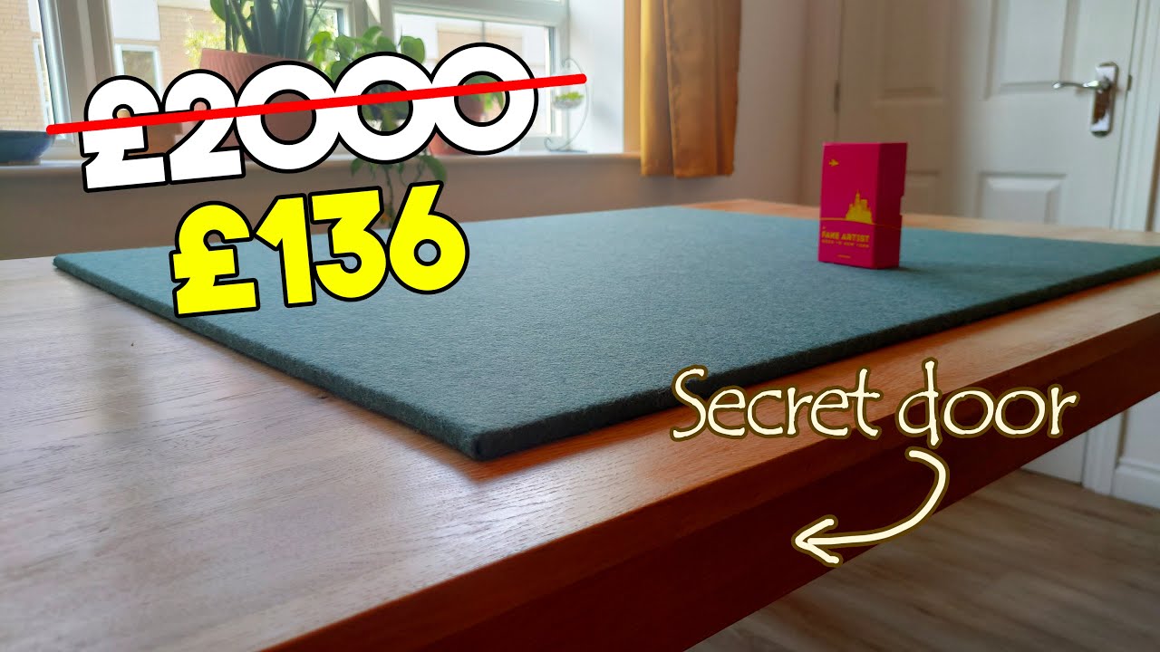 I Made A Sleeper Board Game Table Under &pound;200