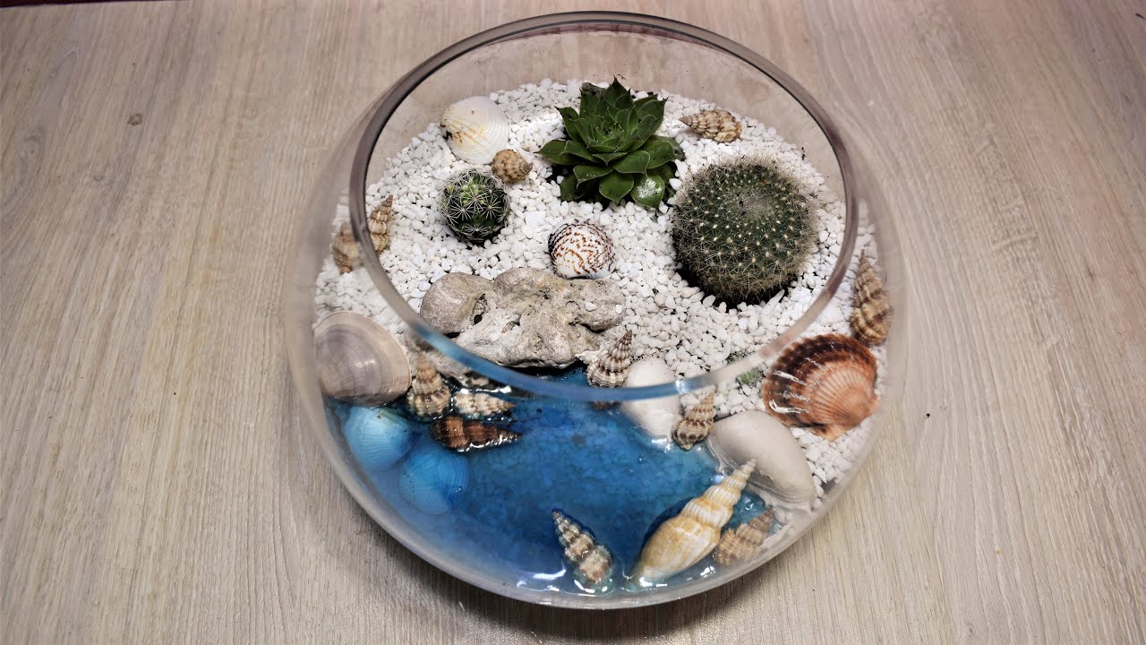 How to make Terrarium with Realistic water