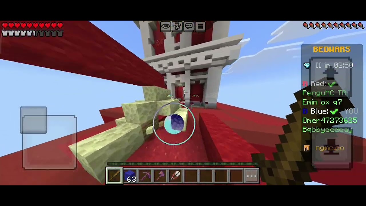 Sa arkadaşlar arkadaşım bobby ile 2v2 bedwars çektik mutlaka izleyin abonede olun@xBqbbydedeayNG