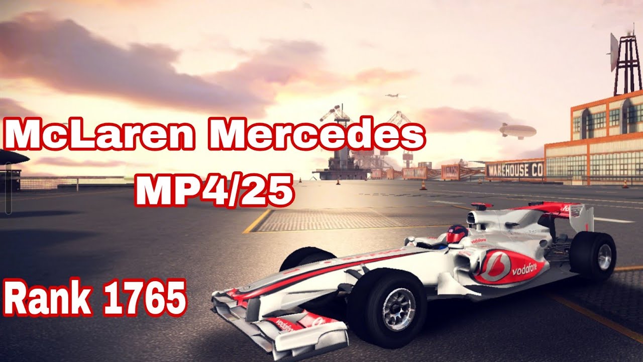The Skid King!!!!! McLaren Mercedes MP4/25 MP-Tune Rank 1765 Asphalt 8 Multiplayer
